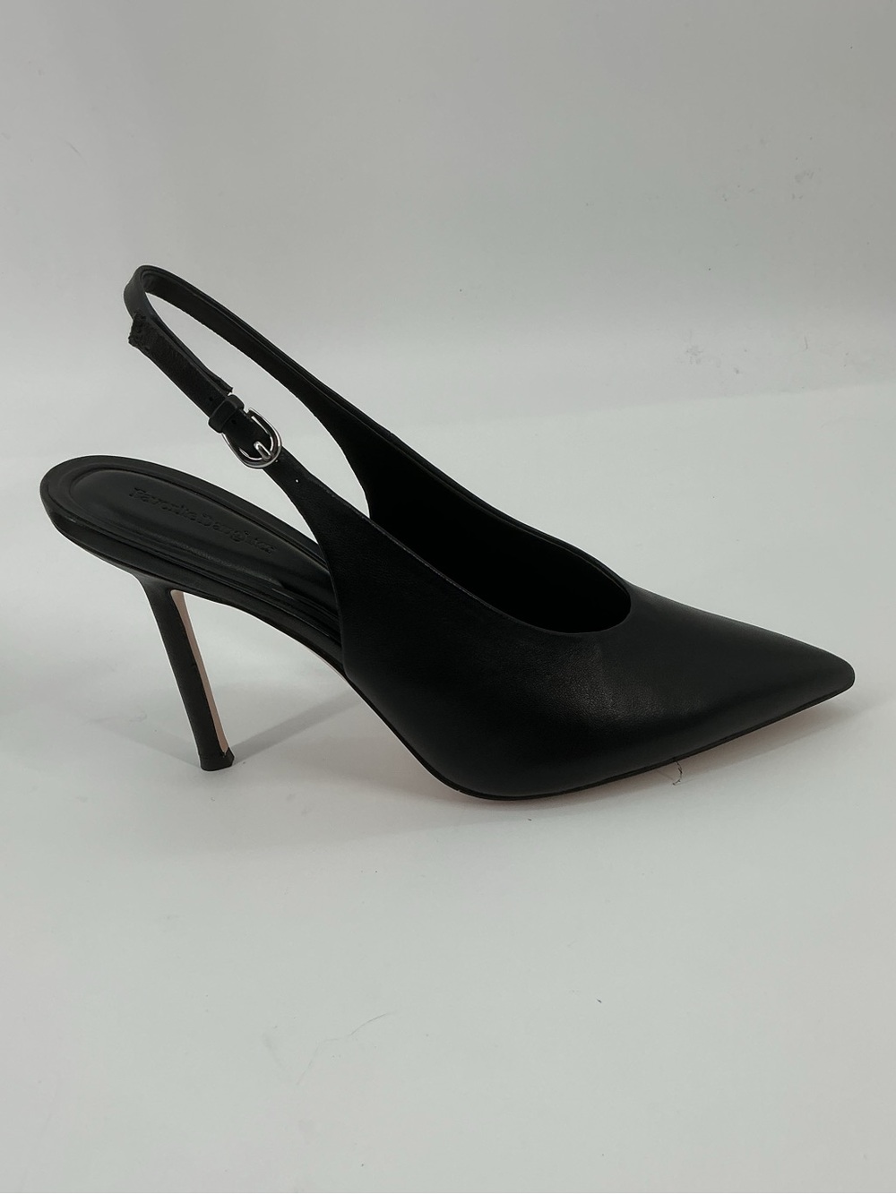 Favorite Daughter Remy 95MM Black Leather Slingback Pumps Size 9 - Picture 7 of 11